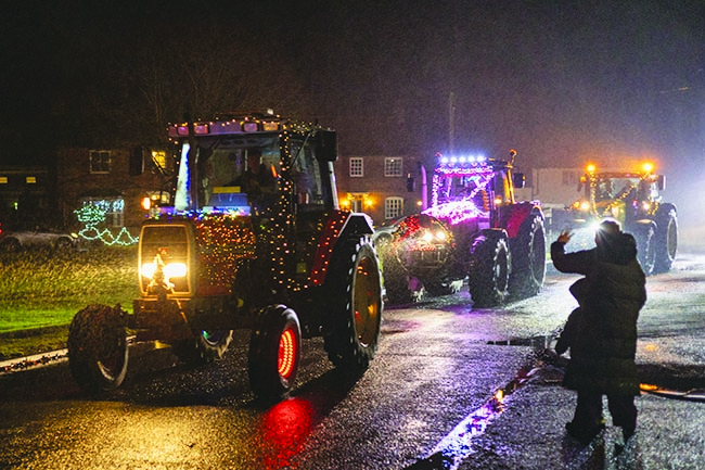 Alne Charity Tinsel Tractor Run Report...as featured in The Easingwold Advertiser & Weekly News 13th December, 2025